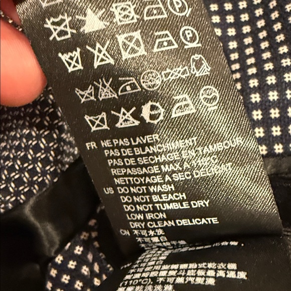 Sandro Paris MENS Blazer Black and White Checkered 46 - Picture 10 of 15